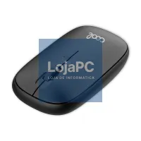 2 in 1 Wireless Silent Mouse (Bluetooth + USB Adapt.) COOL Slim Black — imagem 2