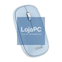 2 in 1 Wireless Silent Mouse (Bluetooth + USB Adapt.) COOL Slim Blue — imagem 2