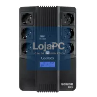 COOLBOX SAI SCUDO3 800VA/480W COM ECRÃ LCD — imagem 3