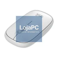2 in 1 Wireless Silent Mouse (Bluetooth + USB Adapt.) COOL Slim White — imagem 3
