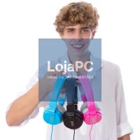 3.5 mm Jack Headphones COOL Toronto With Micro Blue — imagem 3