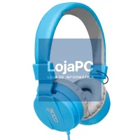 3.5 mm Jack Headphones COOL Toronto With Micro Blue — imagem 1