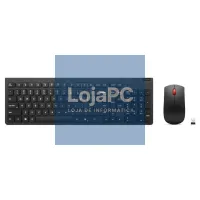 Lenovo 4X31R64484 Teclado + Rato sem fios Negr — imagem 2