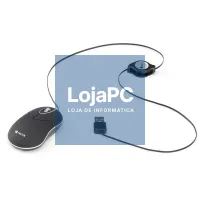 NGS Rato Retráctil SINBLACK 1000dpi Preto — imagem 3