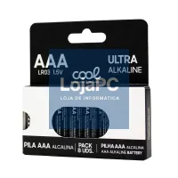 Alkaline AAA LR03 COOL Battery (Pack 8 units) — imagem 4