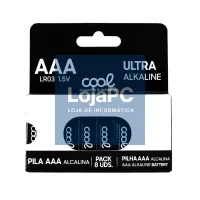 Alkaline AAA LR03 COOL Battery (Pack 8 units) — imagem 1