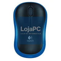 Logitech Rato sem fios M185 Azul — imagem 1