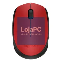 Logitech M171 Rato sem fios 1000 dpi Neg/Vermelho — imagem 1