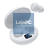 Auscultadores Stereo Bluetooth Earbuds ANC COOL Pocket Branco — imagem 1