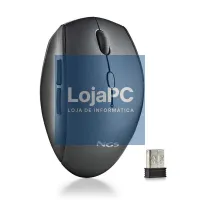 NGS RATO SEM FIOS COM TECLAS SILENCIOSAS PRETO — imagem 1