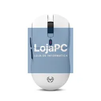 KROM KLEVER Rato gaming superligero wireless Blco — imagem 1