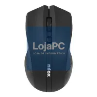 Nilox Rato MOWI1001 sem fios Amb.1600DPI Preto — imagem 1