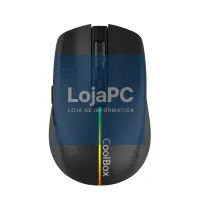 Coolbox Gaming Rato W01 1600DPI sem fios Negr — imagem 1