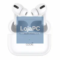 Auscultadores Stereo Bluetooth Earbuds COOL Chester White — imagem 1