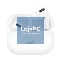 Auscultadores Stereo Bluetooth Earbuds COOL Chester White — imagem 3