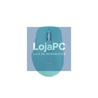 Nilox Rato Dual Wireless 1600dpi silen. Ciano — imagem 1