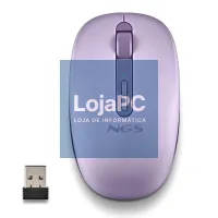 NGS Rato Inalámbric 2.4GHZ Dual BT FOGDUAL PURPLE — imagem 1