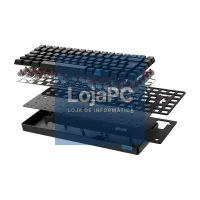 Hiditec teclado Gaming GM1K Switches red — imagem 2