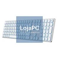 Coolbox Teclado Inal.Retroil. MOONLIGHT B431 Blanc — imagem 1
