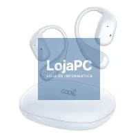 Auscultadores Stereo Bluetooth Earbuds COOL Moon White — imagem 1