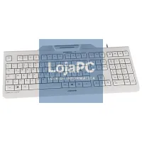 Cherry Teclado+Leitor Chip Integrado (DNIe) Branco — imagem 3