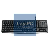 iggual Teclado USB padrão CK-BASIC-105T preto — imagem 1