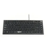 iggual Teclado USB compacto TKL Slim TKL-USB preto — imagem 1