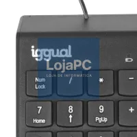 iggual Teclado numérico USB CK-NUM-19T preto — imagem 3