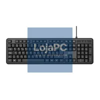 iggual Teclado USB padrão CK-OFFICE-105T preto — imagem 3