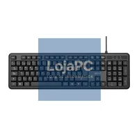 iggual Teclado USB padrão CK-OFFICE-105T preto — imagem 1