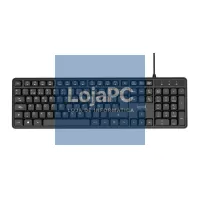 iggual Teclado USB padrão CK-SILENT-105T preto — imagem 1