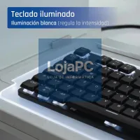 iggual Teclado USB mecânico CK-MECHA-105T preto — imagem 3