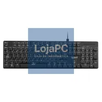iggual Teclado USB mecânico CK-MECHA-105T preto — imagem 1