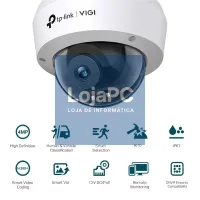 VIGI Câmara IP C240I Domo 4MP Plástico IR 4mm — imagem 3