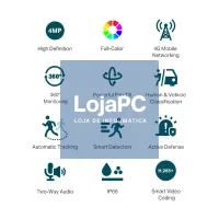 VIGI Câmara IP PT C540-4G 4MP Plástico Full-Cor — imagem 2