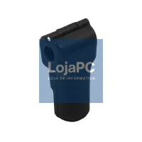 Black Plastic Anti-Theft Padlock (For Single Hook) 4.5 mm COOL — imagem 2