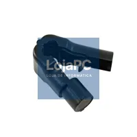 Black Plastic Anti-Theft Padlock (For Single Hook) 8 mm COOL — imagem 3