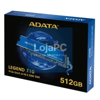 ADATA SSD LEGEND 710 512GB PCIe Gen3 x4 NVMe 1.4 — imagem 2