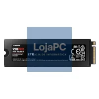 Samsung 990 PRO HeatSink SSD 2TB PCIe 4.0 NVMe M.2 — imagem 2