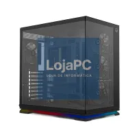 NOX Semi-torre ATX HUMMER GALAXY ARGB Preta — imagem 2