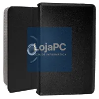 Case COOL Ebook Tablet Universal 9.7 - 11 inches Leatherette Black (Square) — imagem 3