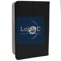 Case COOL Ebook Tablet Universal 9.7 - 11 inches Leatherette Black (Square) — imagem 4