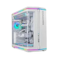 NOX Semi-torre ATX Hummer Anvil Cristal Curv Branco — imagem 1