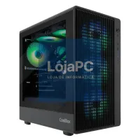 Coolbox Caixa Gaming MATX GM350 DARKFACE USB-C 3.2 — imagem 2