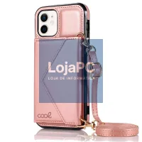 Case COOL for iPhone 12 mini Pendant Wallet Pink — imagem 1