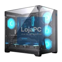 Hiditec Caixa Atx Gaming Sky Black USB 3.1 TYPE-C — imagem 1