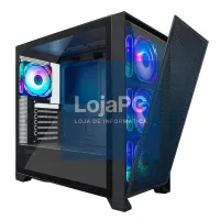 Coolbox Caixa Gaming ATX GE-2000 DualView sem Fuent — imagem 1