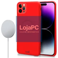 Case COOL For iPhone 14 Pro Max Magnetic Cover Red — imagem 1