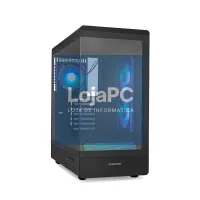 NOX Semi-torre HUMMER SIGNAL Frameless ARGB Preto — imagem 1
