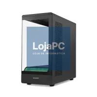 NOX Semi-torre HUMMER SIGNAL Frameless ARGB Preto — imagem 3